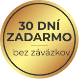 Odznak 30 dní zadarmo bez záväzkov